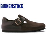 德国Birkenstock天然牛皮经典复古风格休闲鞋/船鞋London畅销流行款休闲鞋