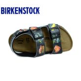 Birkenstock Milano儿童健康凉鞋 赛车总动员图案软木拖鞋