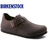 德国Birkenstock天然牛皮经典复古风格休闲鞋/船鞋London畅销流行款休闲鞋